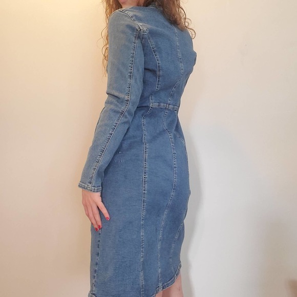 Vintage | Limited Too Denim Jacket Dress XXL - Picture 3 of 13